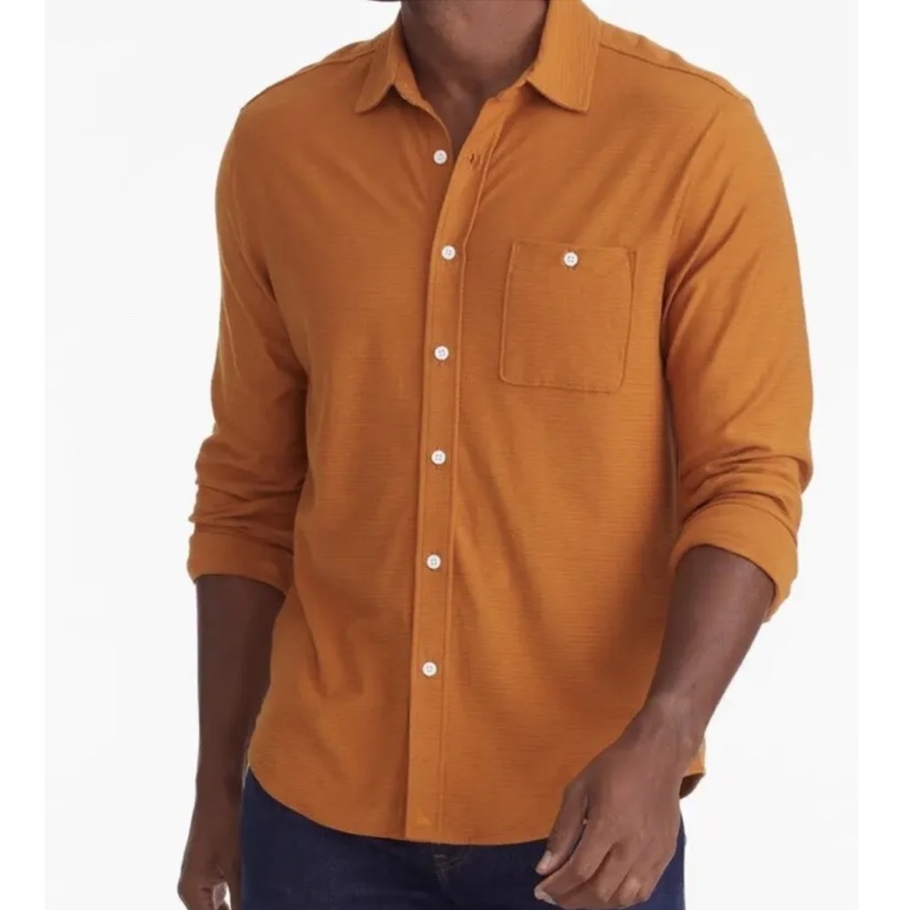 Men’s Large UNTUCKit Branham Regular Fit Long Sleeve Button Up